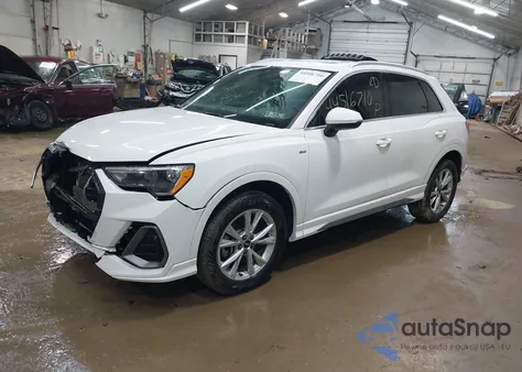 2022 Audi Q3 Premium 45 Tfsi S Line Quattro Tiptronic from USA, damaged, VIN WA1DECF31N1127695